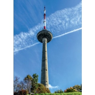0312 Postcard "TV bokštas"